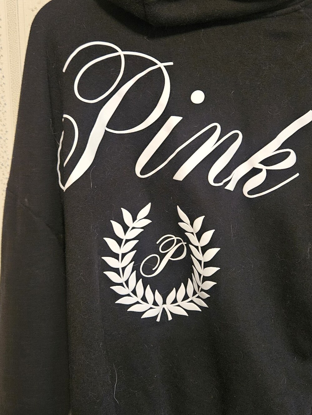 XL Zippered PINK Hooded Sweatshirt - Picture 2 of 4